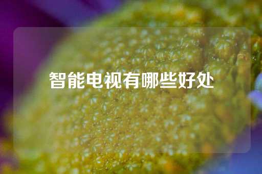 智能电视有哪些好处-第1张图片-皇冠信用盘出租